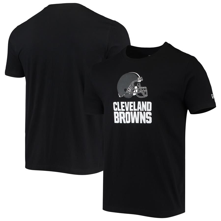 Cleveland Browns New Era Team Logo T-Shirt - Black