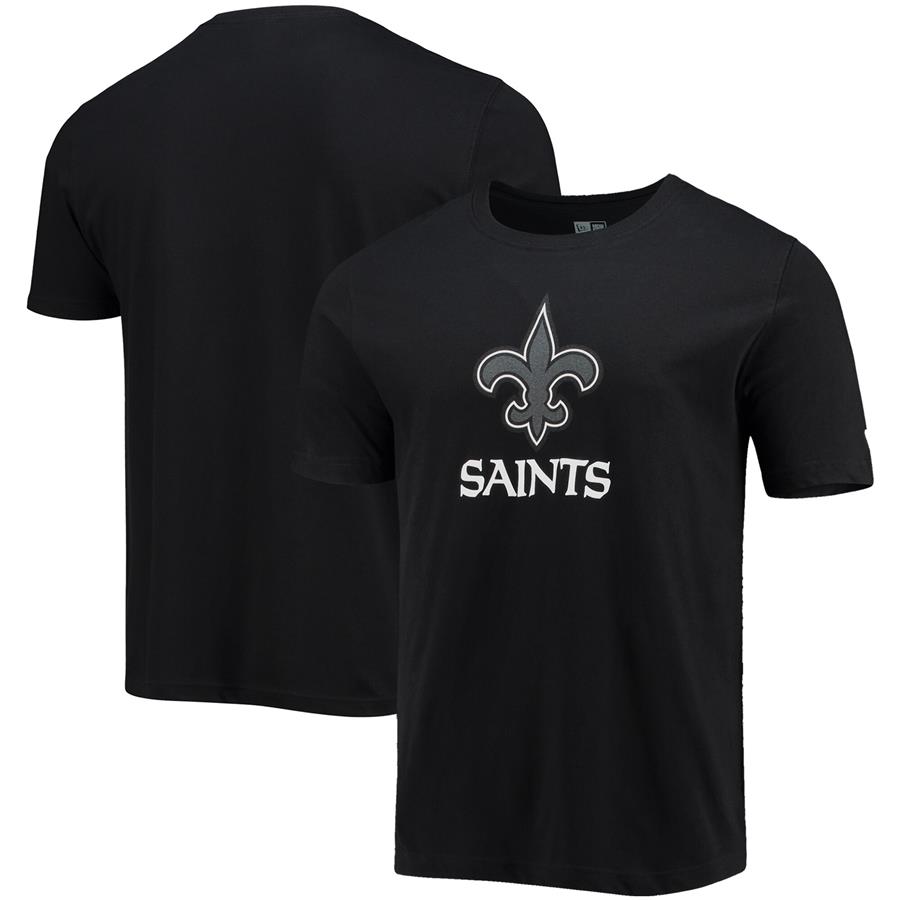 New Orleans Saints New Era Team Logo T-Shirt - Black