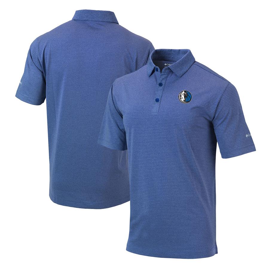 Dallas Mavericks Columbia Sunday Polo - Blue