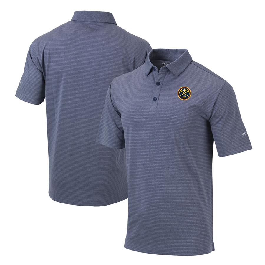Denver Nuggets Columbia Sunday Polo - Navy