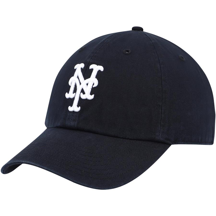 New York Mets '47 Challenger Adjustable Hat - Black