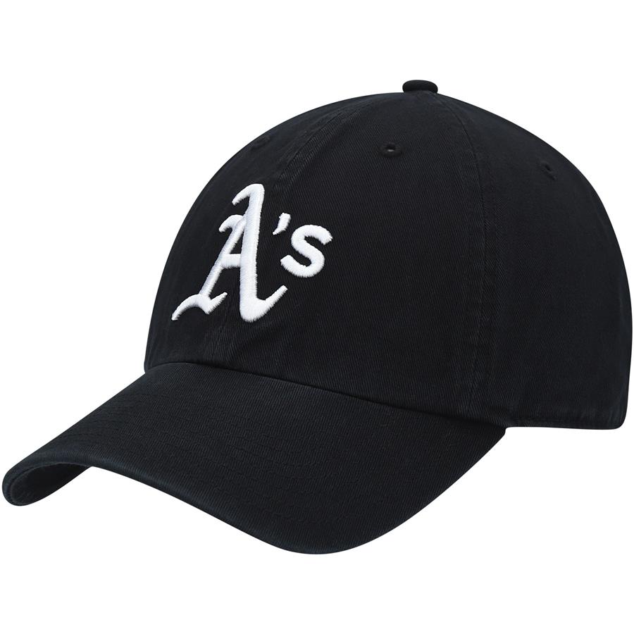 Oakland Athletics '47 Challenger Adjustable Hat - Black