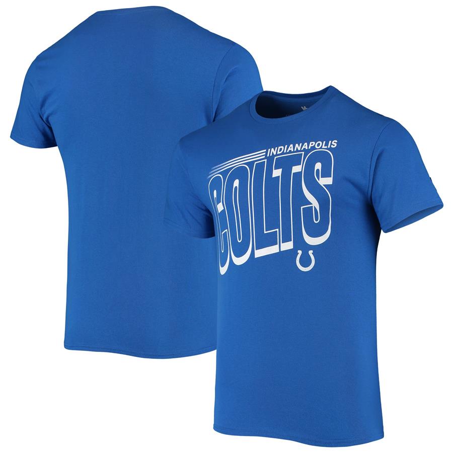 Indianapolis Colts Junk Food Hail Mary T-Shirt - Royal