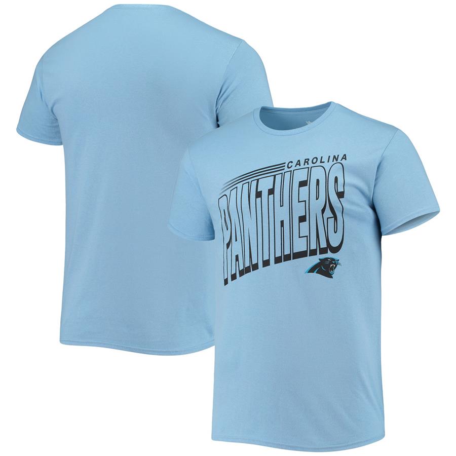 Carolina Panthers Junk Food Hail Mary T-Shirt - Blue