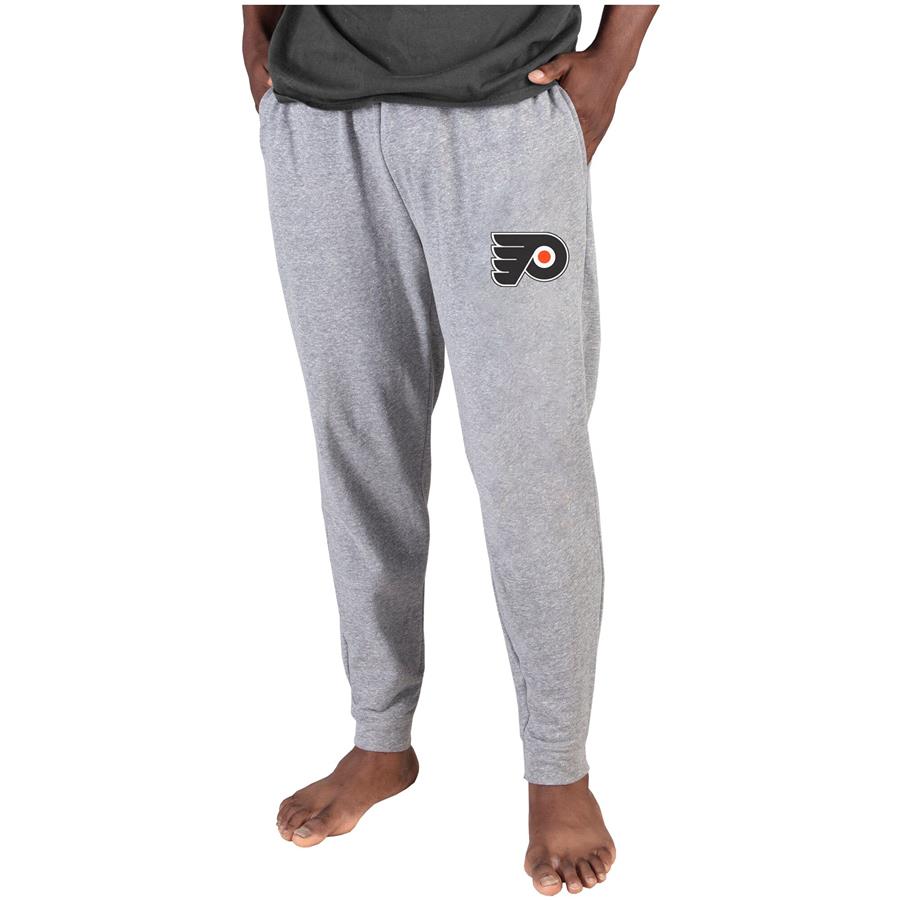Philadelphia Flyers Concepts Sport Mainstream Cuffed Terry Pants - Gray