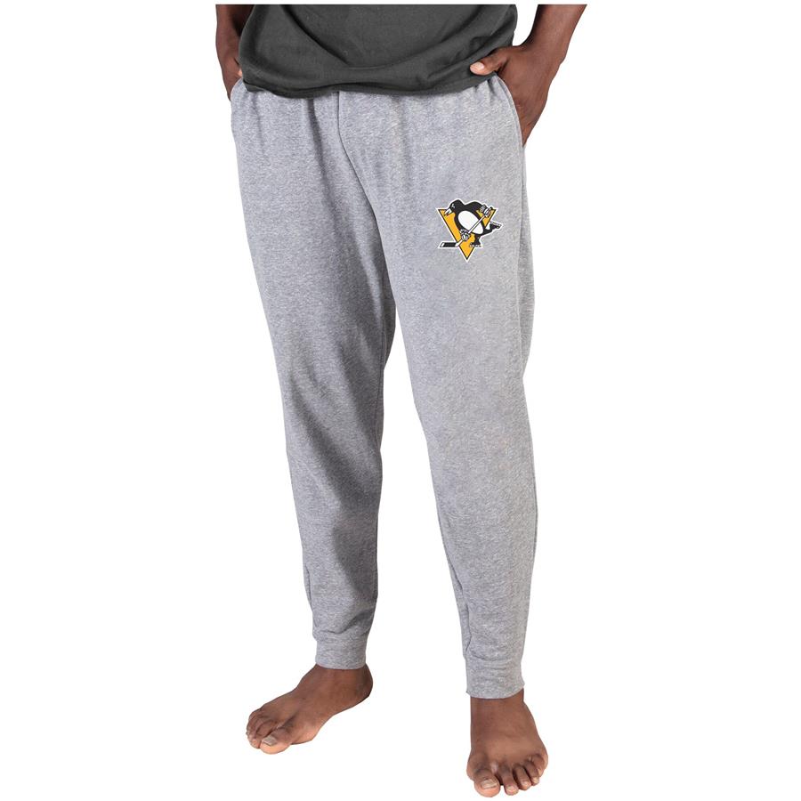 Брюки Pittsburgh Penguins Concepts Sport Mainstream Cuffed Terry (серый)