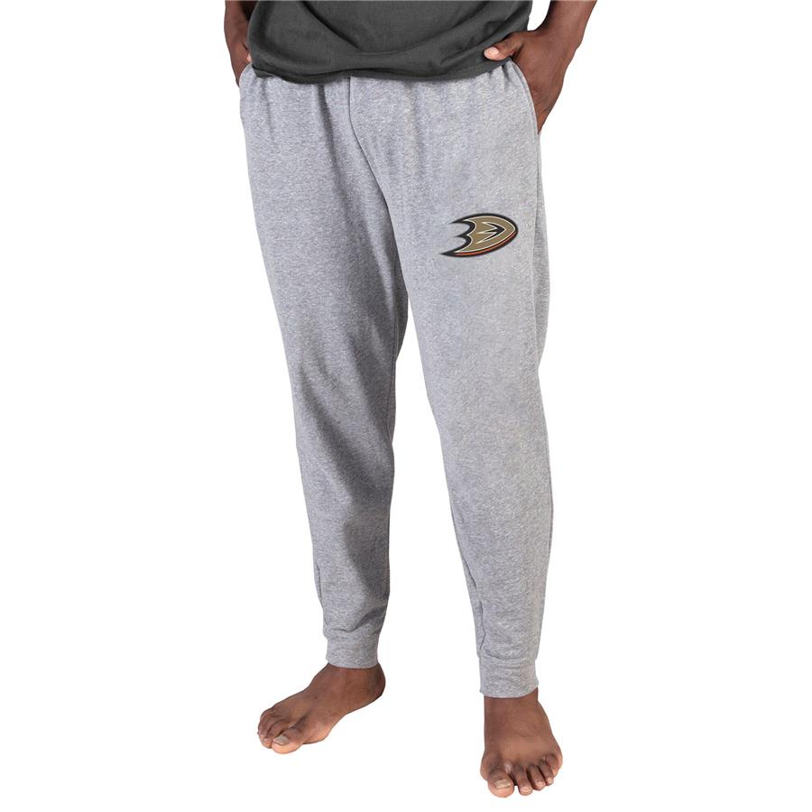 Anaheim Ducks Concepts Sport Mainstream Cuffed Terry Pants - Gray