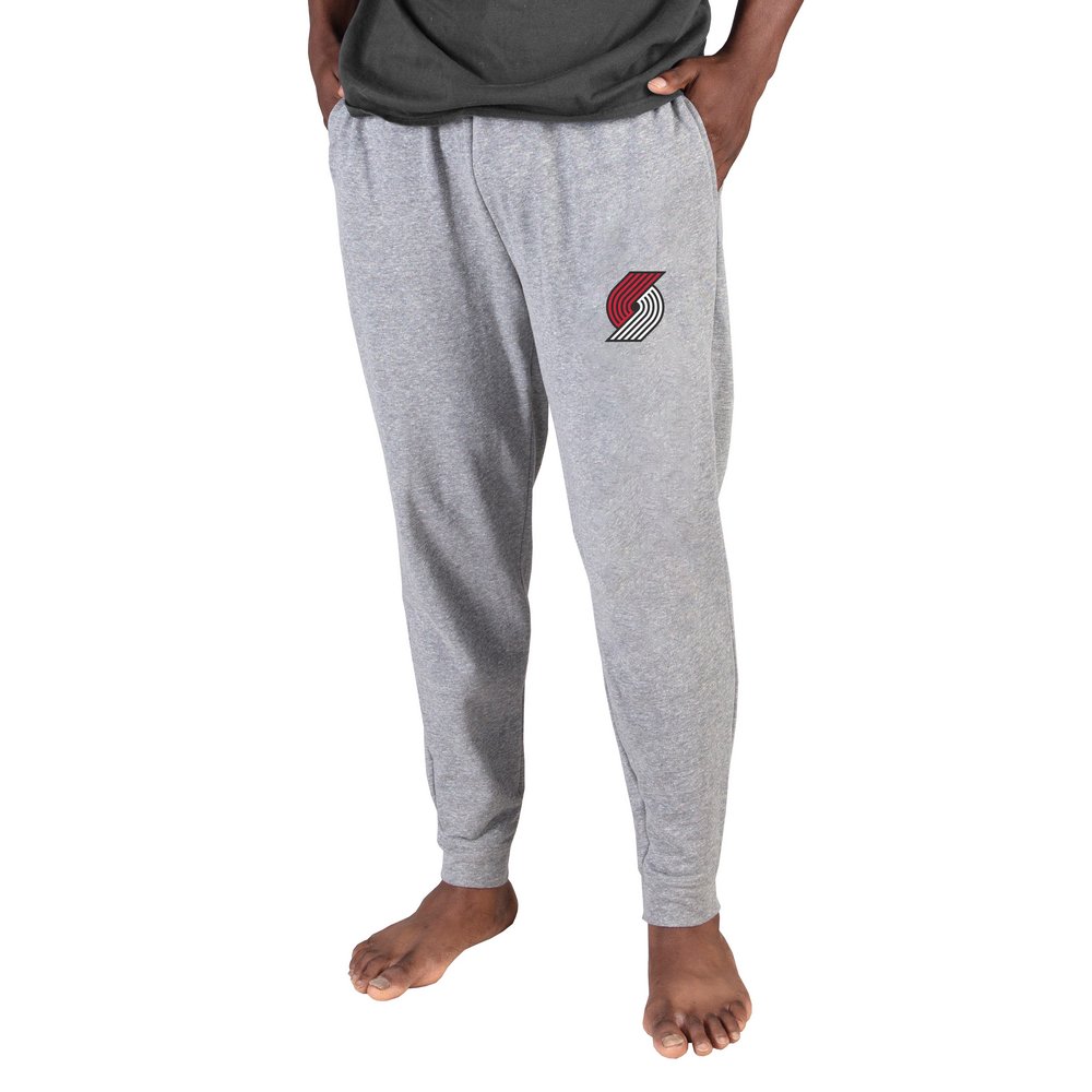 Portland Trail Blazers Concepts Sport Mainstream Cuffed Terry Pants - Gray