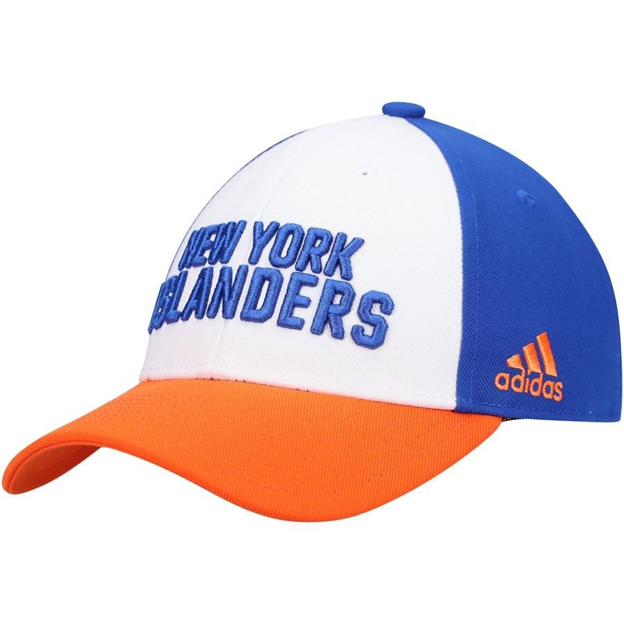 New York Islanders adidas Locker Room Adjustable Hat - White