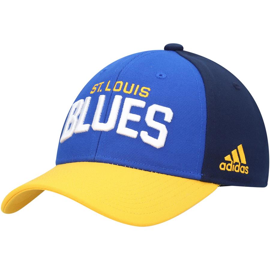 St. Louis Blues adidas Locker Room Adjustable Hat - Blue