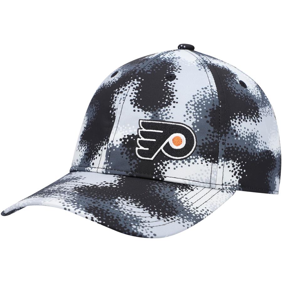 Philadelphia Flyers adidas Women's Camo Slouch Adjustable Hat - Gray
