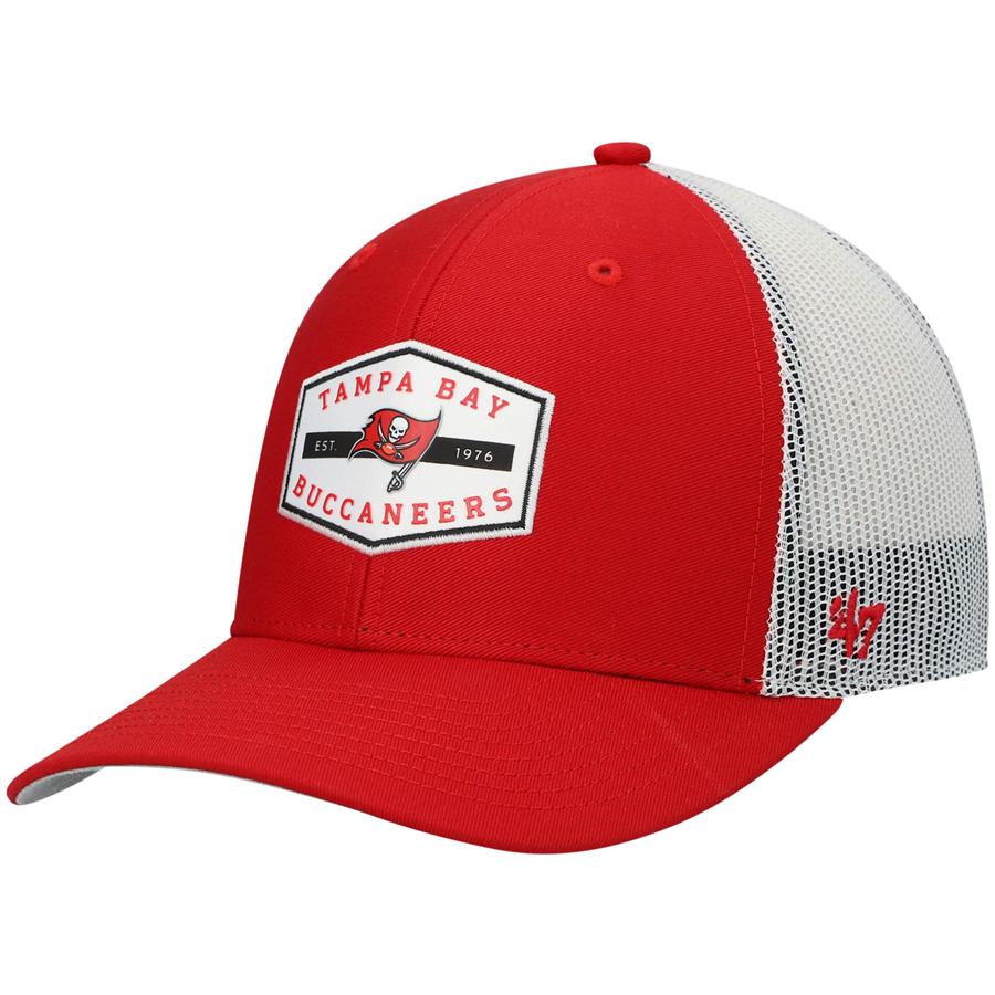 Tampa Bay Buccaneers '47 Convoy 47 Trucker Snapback Hat - Red