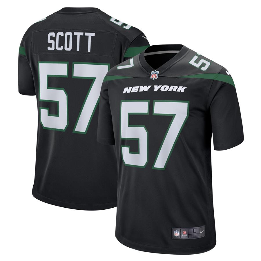 Bart Scott New York Jets Nike Retired Player Jersey - Black