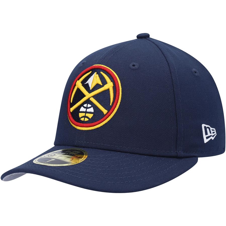 Denver Nuggets New Era Team Low Profile 59FIFTY Fitted Hat - Navy