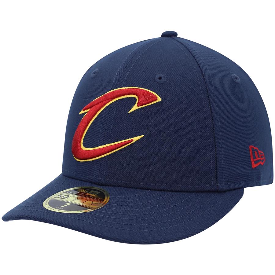 Cleveland Cavaliers New Era Team Low Profile 59FIFTY Fitted Hat - Navy