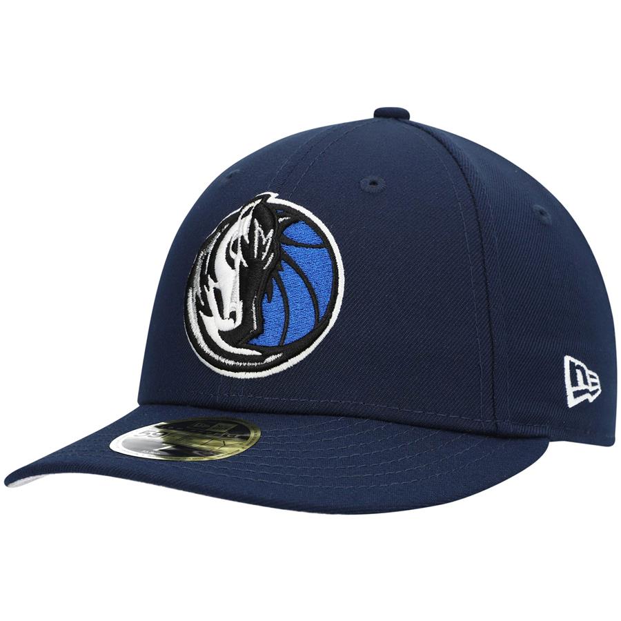 Dallas Mavericks New Era Team Low Profile 59FIFTY Fitted Hat - Navy