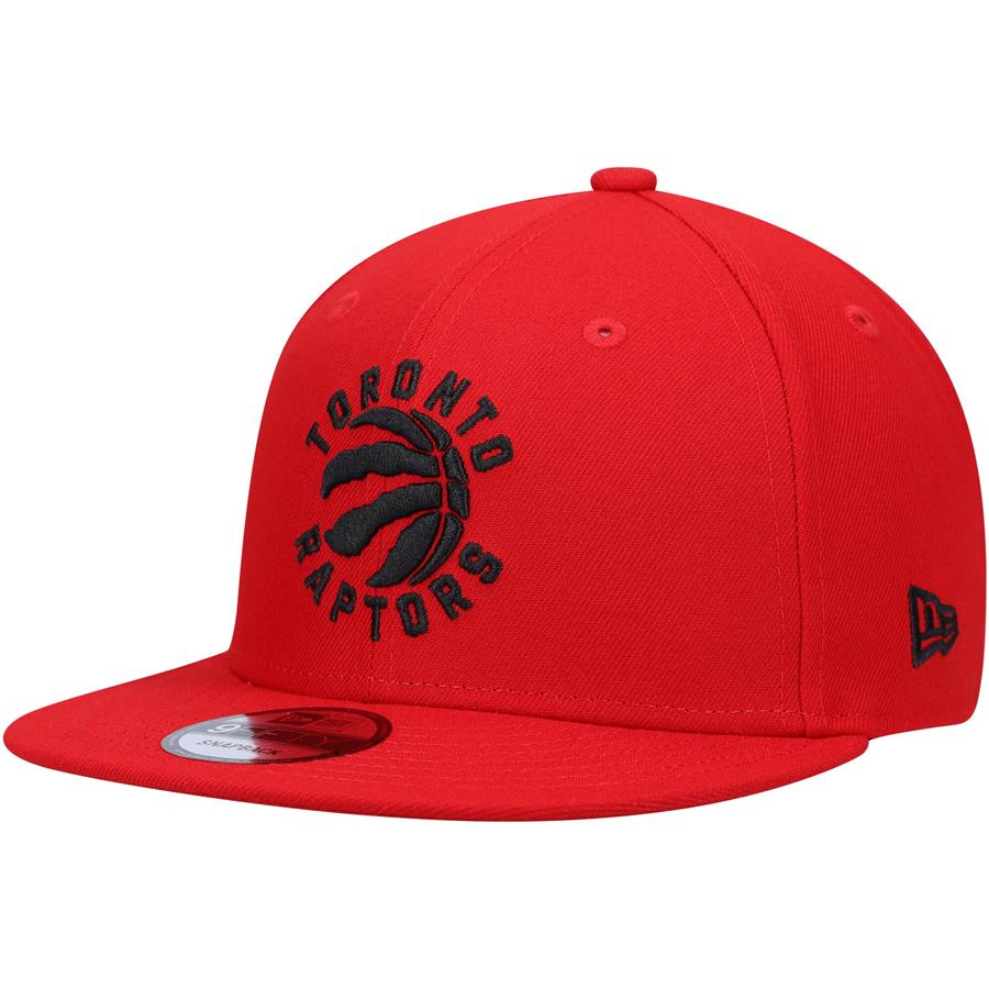 Toronto Raptors New Era Logo 9FIFTY Snapback Hat - Red
