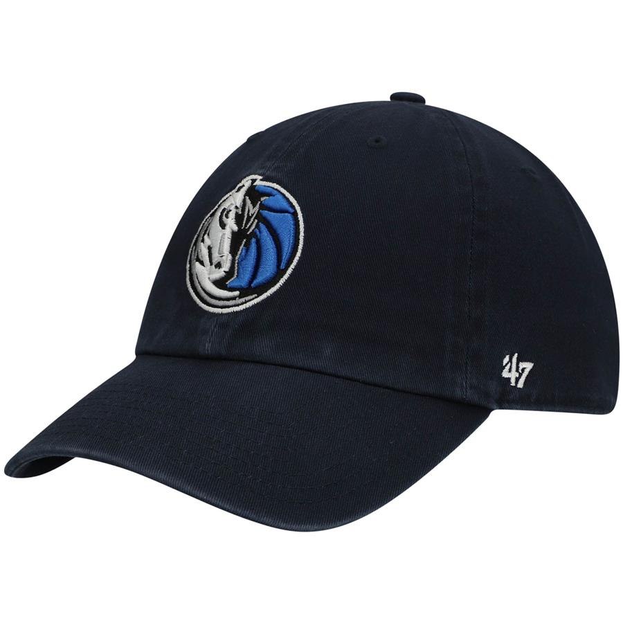Dallas Mavericks '47 Logo Clean Up Adjustable Hat - Navy