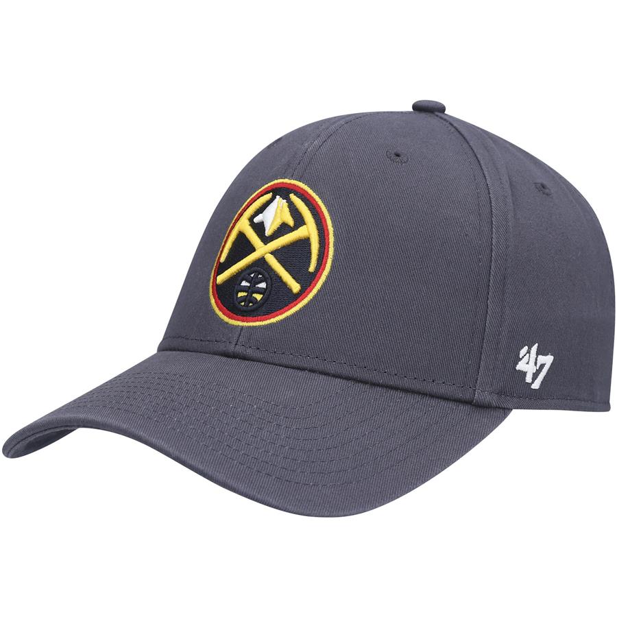 Denver Nuggets '47 Legend MVP Adjustable Hat - Charcoal
