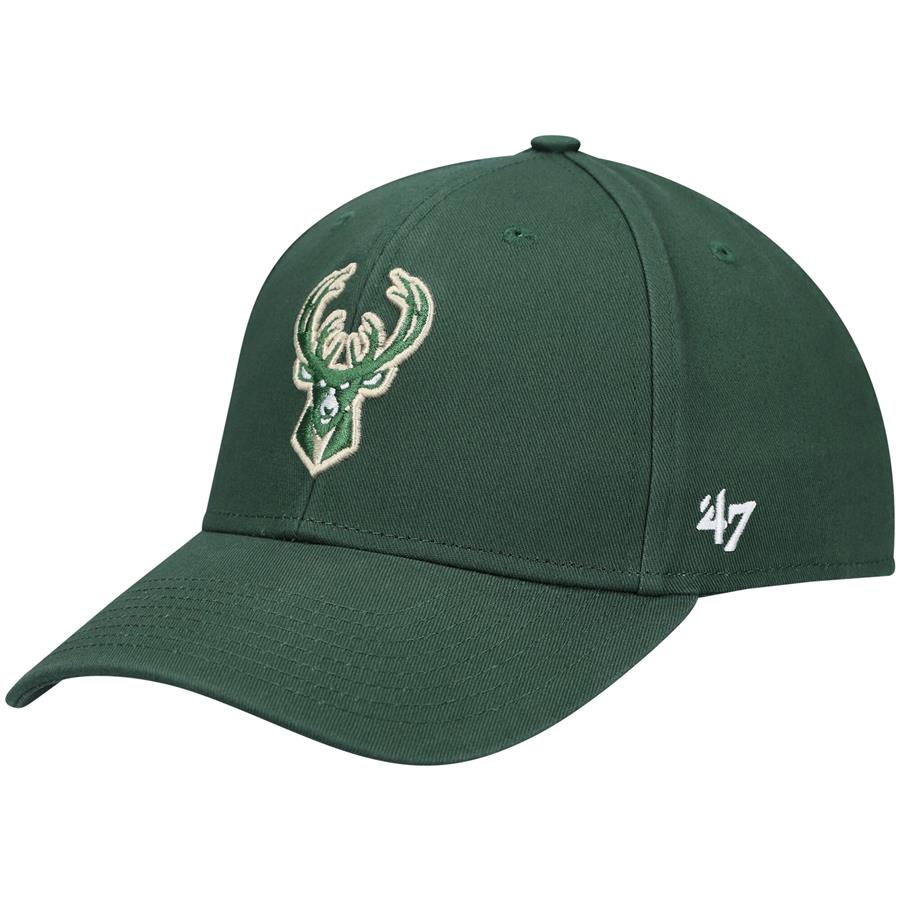Milwaukee Bucks '47 Legend MVP Adjustable Hat - Hunter Green