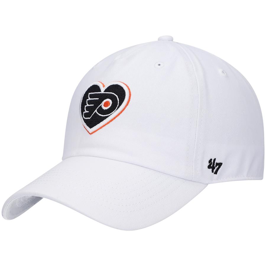 Philadelphia Flyers '47 Women's Courtney Clean Up Adjustable Hat - White