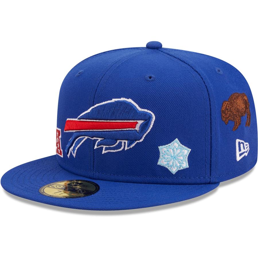 Buffalo Bills New Era Team Local 59FIFTY Fitted Hat - Royal