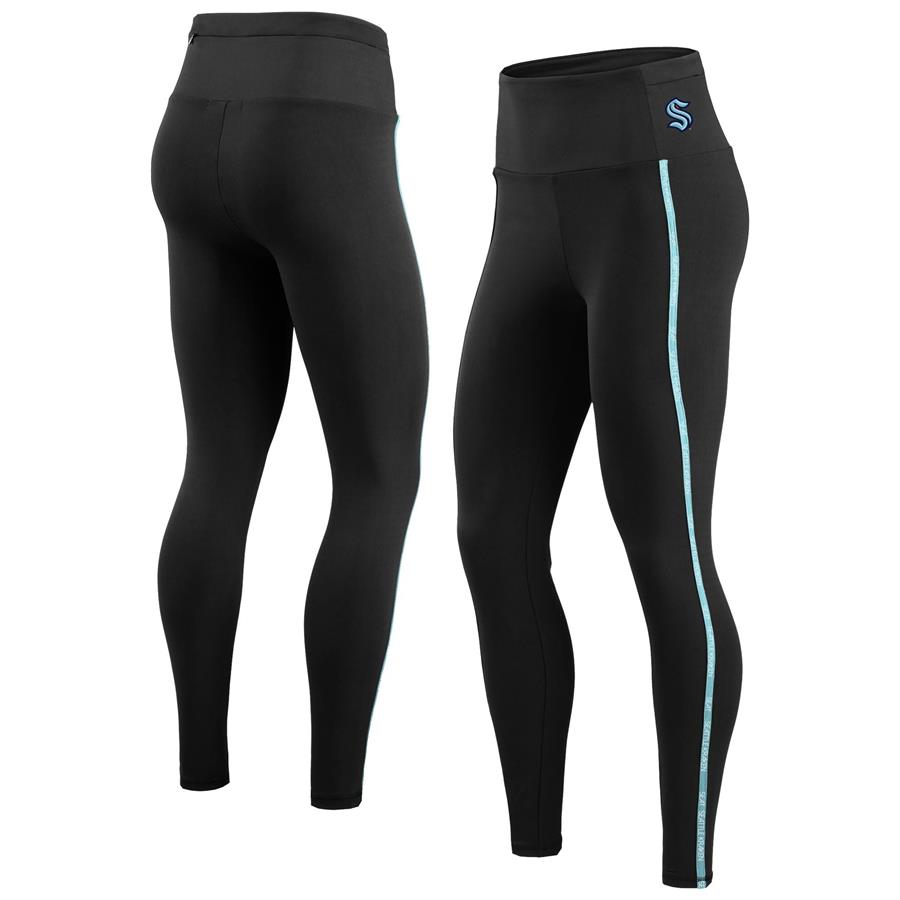 Seattle Kraken WEAR by Erin Andrews Women's Stretch Leggings - Black