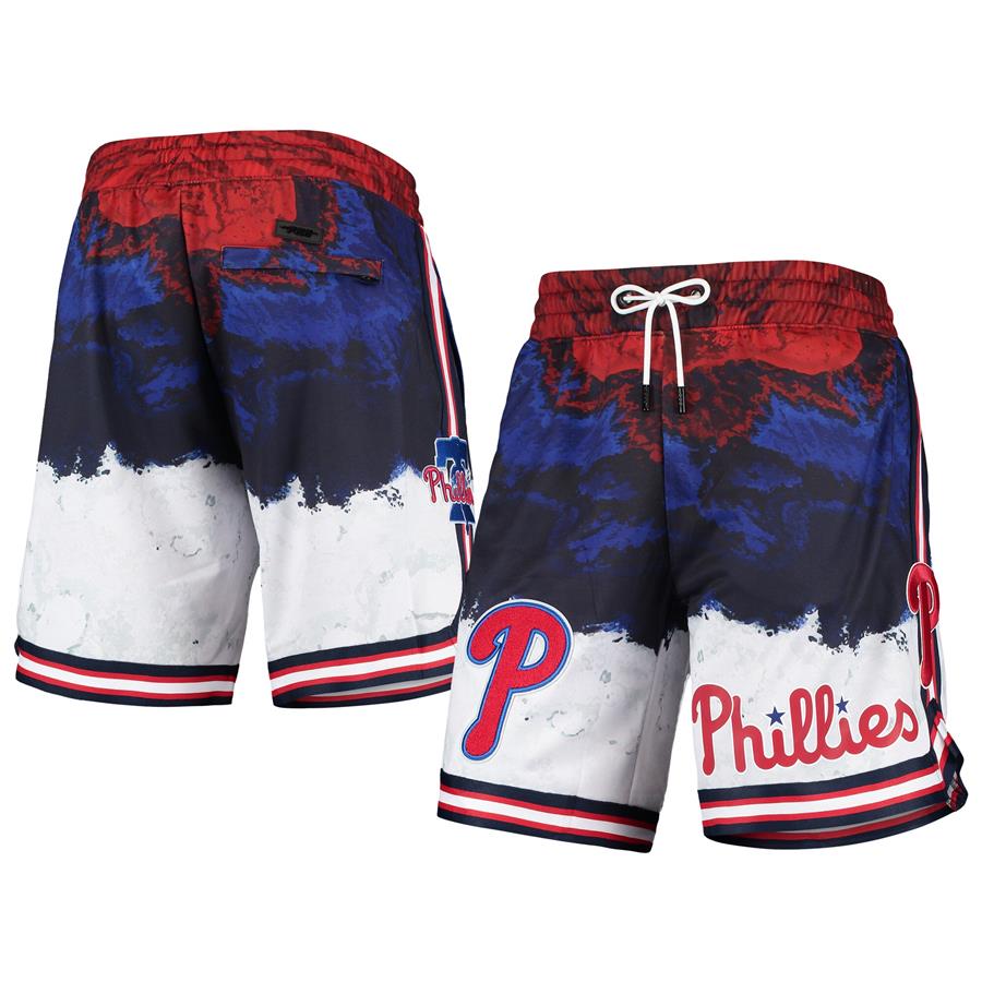 Philadelphia Phillies Pro Standard Red, White and Blue Shorts
