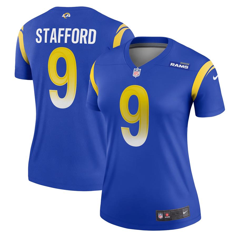 Matthew Stafford Los Angeles Rams Nike Women's Legend Jersey - Royal