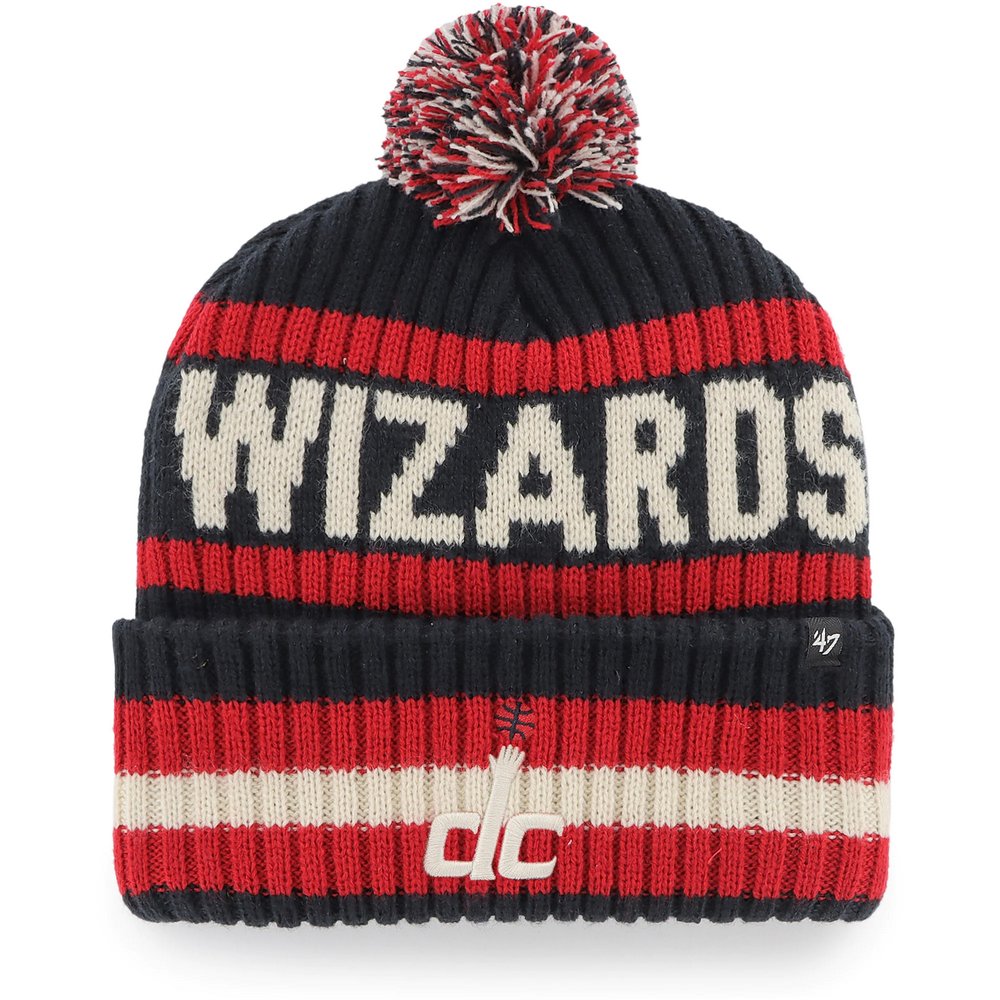 Washington Wizards '47 Bering Cuffed Knit Hat with Pom - Navy