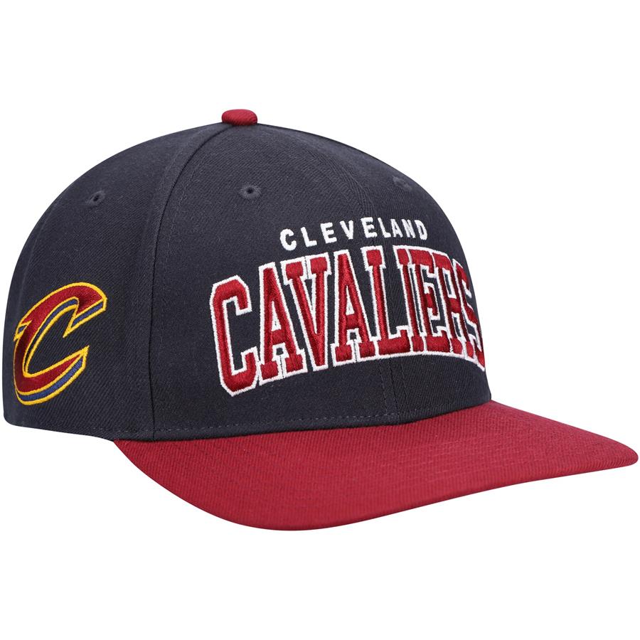 Cleveland Cavaliers '47 Blockshed Captain Snapback Hat - Navy