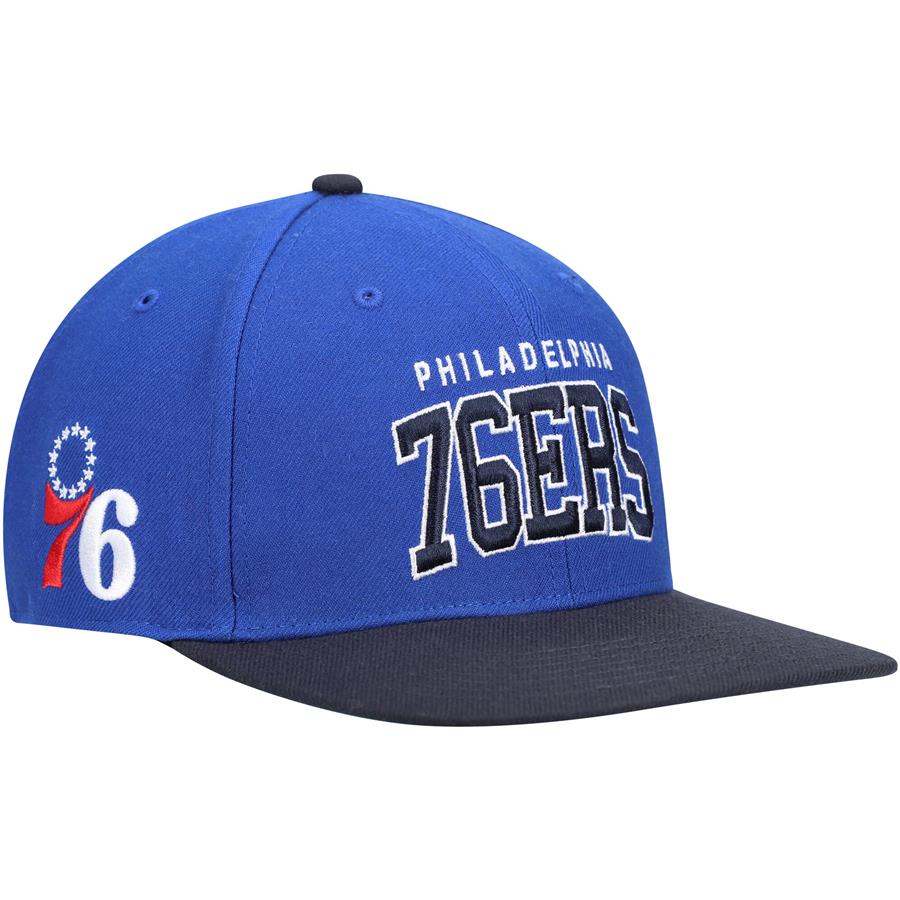 Philadelphia 76ers '47 Blockshed Captain Snapback Hat - Royal