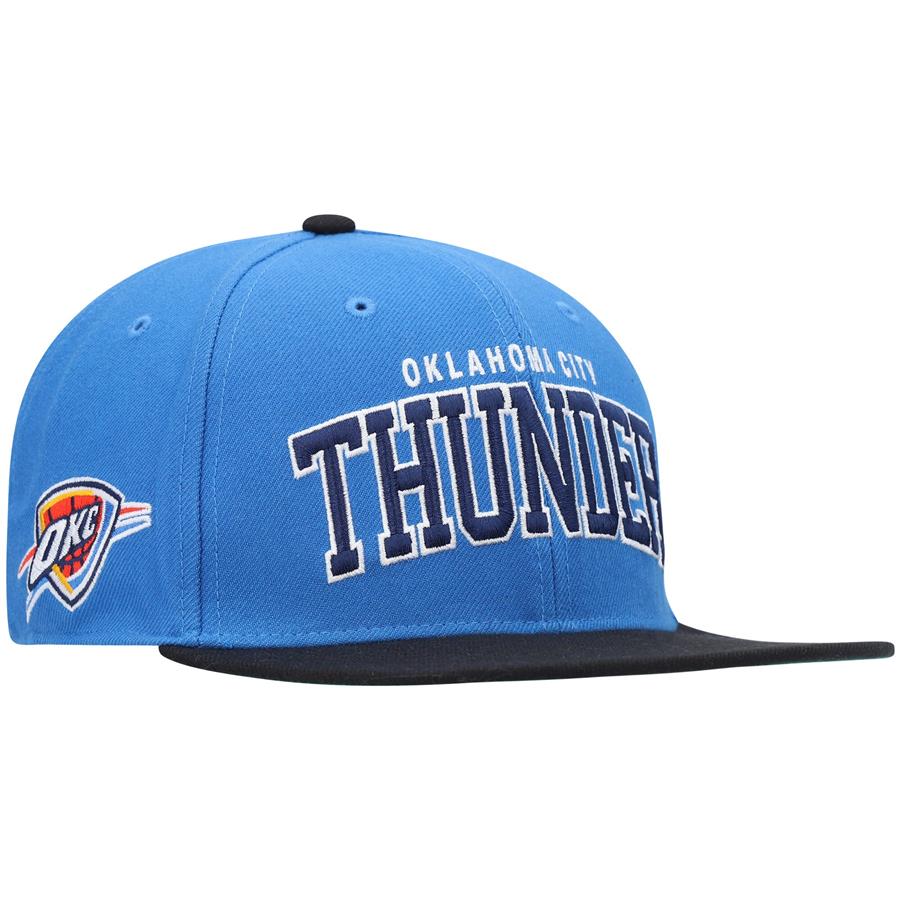 Oklahoma City Thunder '47 Blockshed Captain Snapback Hat - Blue