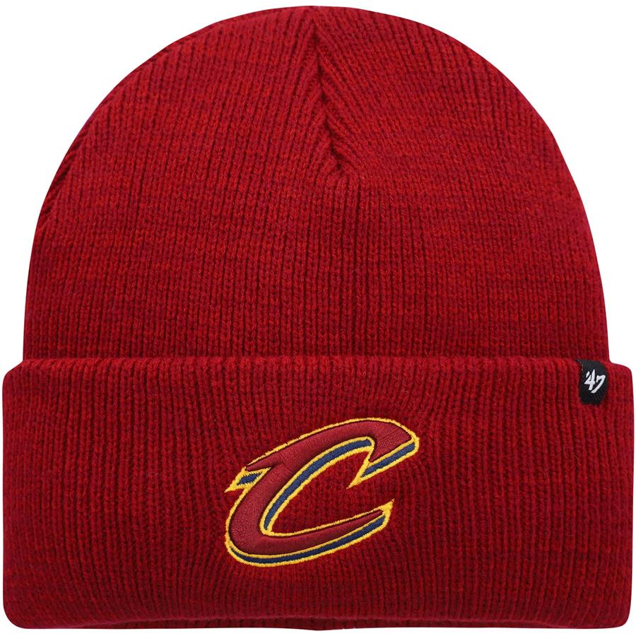 Cleveland Cavaliers '47 Brain Freeze Cuffed Knit Hat - Wine