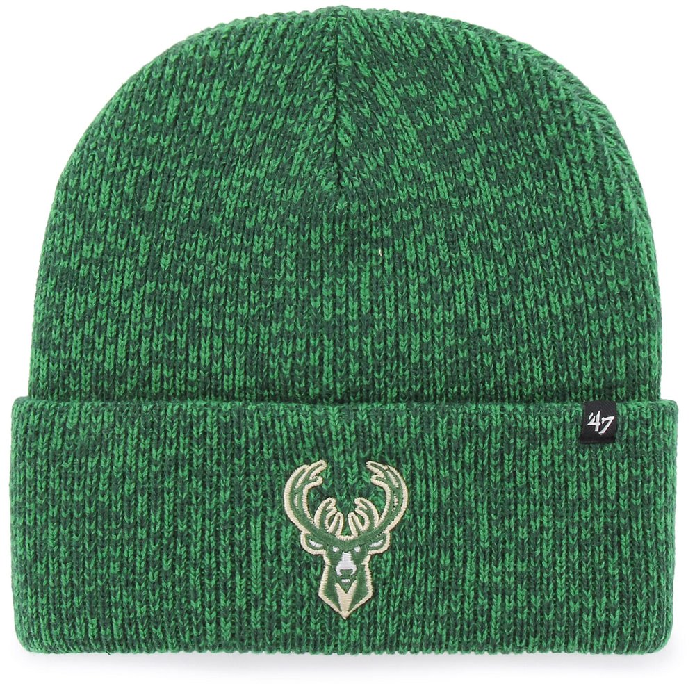 Milwaukee Bucks '47 Brain Freeze Cuffed Knit Hat - Hunter Green
