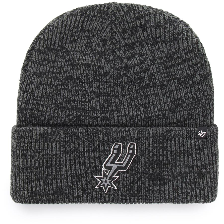 San Antonio Spurs '47 Brain Freeze Cuffed Knit Hat - Black