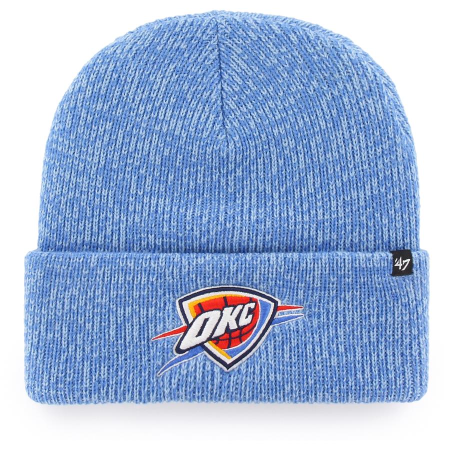 Oklahoma City Thunder '47 Brain Freeze Cuffed Knit Hat - Blue