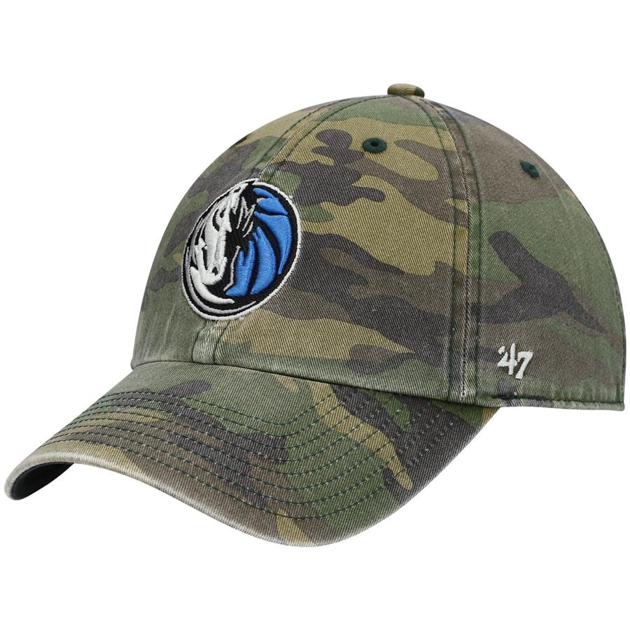 Dallas Mavericks '47 Clean Up Adjustable Hat - Camo