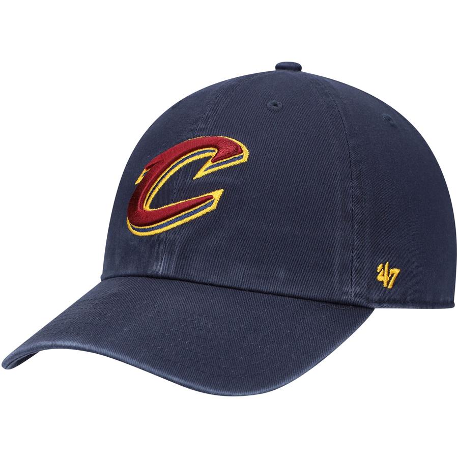 Cleveland Cavaliers '47 Team Clean Up Adjustable Hat - Navy