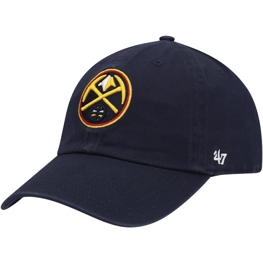 Denver Nuggets '47 Team Clean Up Adjustable Hat - Navy