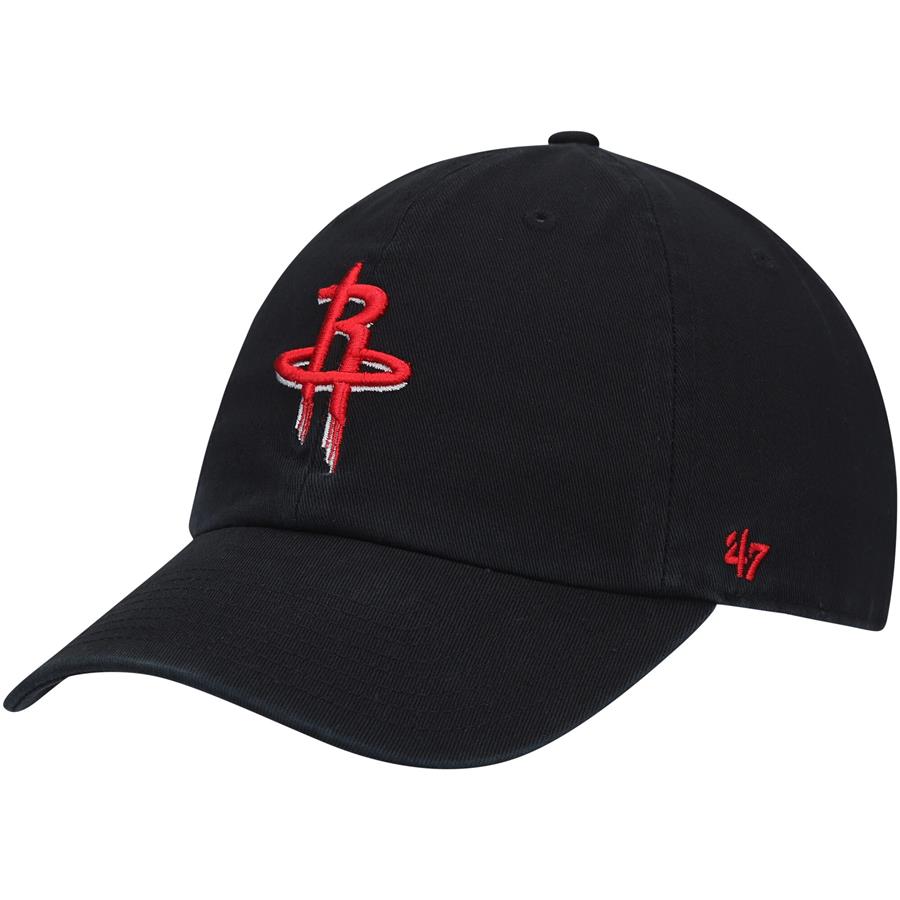 Houston Rockets '47 Team Clean Up Adjustable Hat - Black