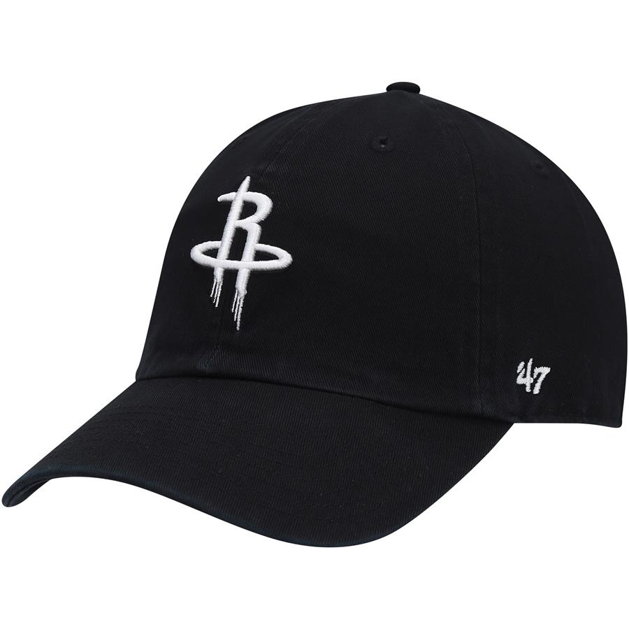Houston Rockets '47 Team Clean Up Adjustable Hat - Black
