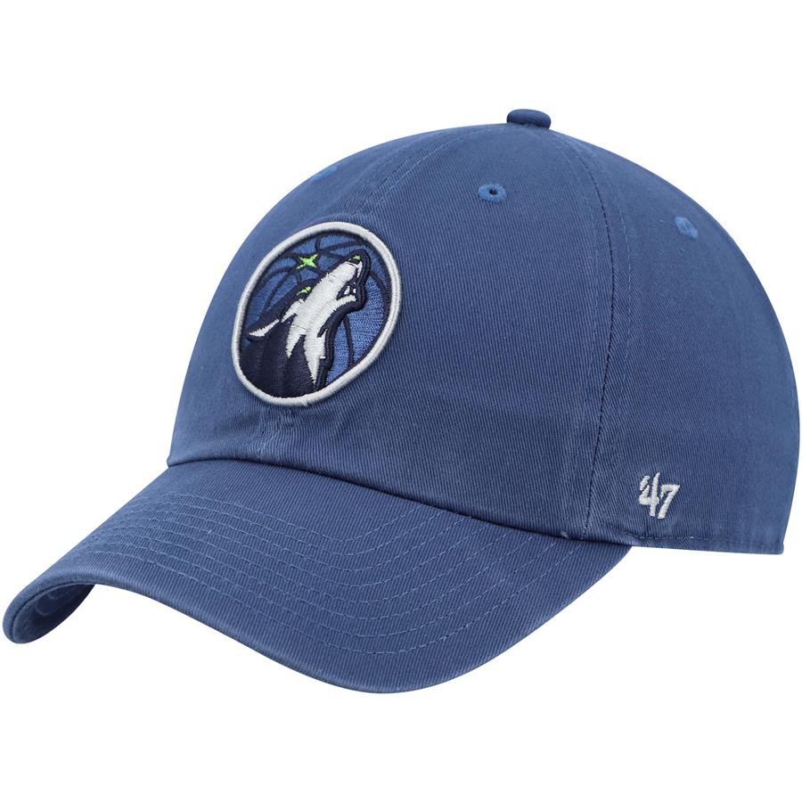 Кепка Minnesota Timberwolves '47 Team Clean Up Adjustable (тёмно-синий)