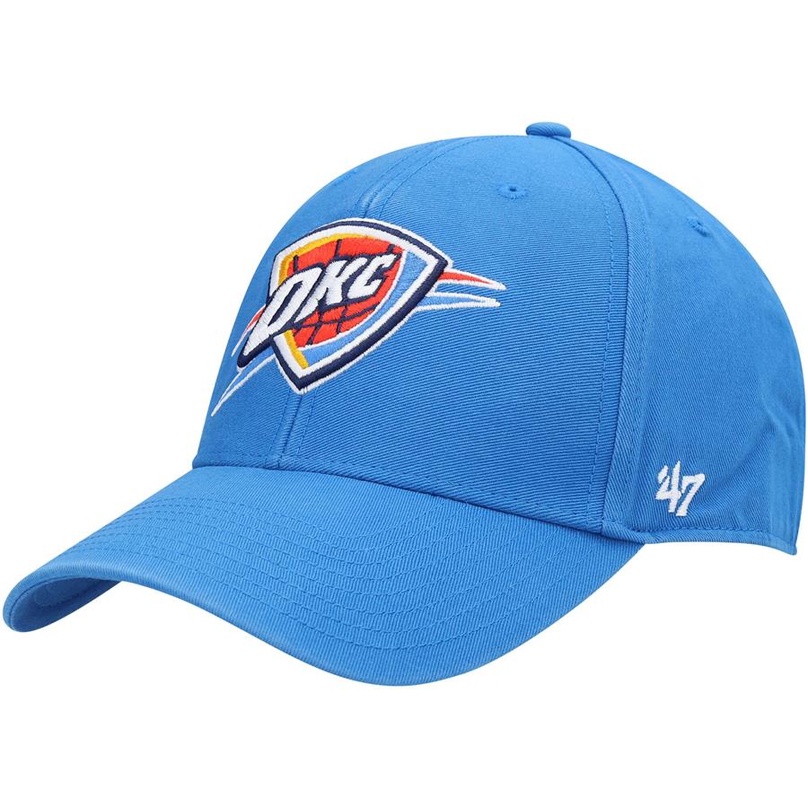 Oklahoma City Thunder '47 MVP Legend Adjustable Hat - Blue