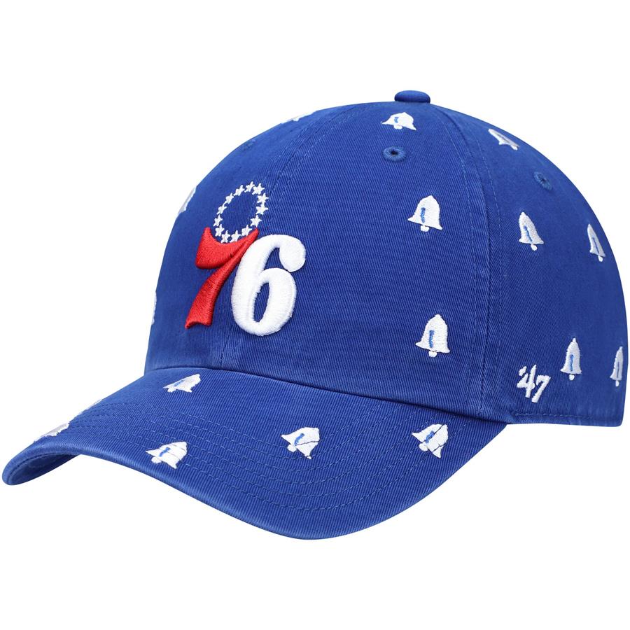 Philadelphia 76ers '47 Confetti Cleanup Adjustable Hat - Royal