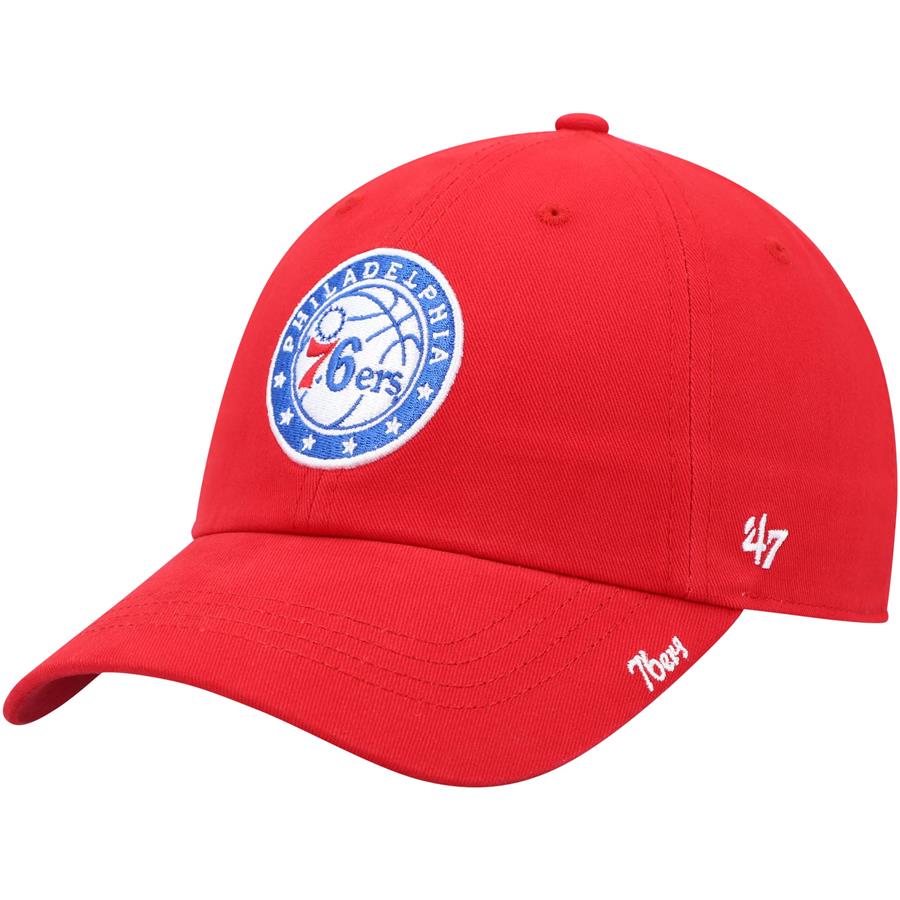 Philadelphia 76ers '47 Women's Miata Clean Up Logo Adjustable Hat - Red