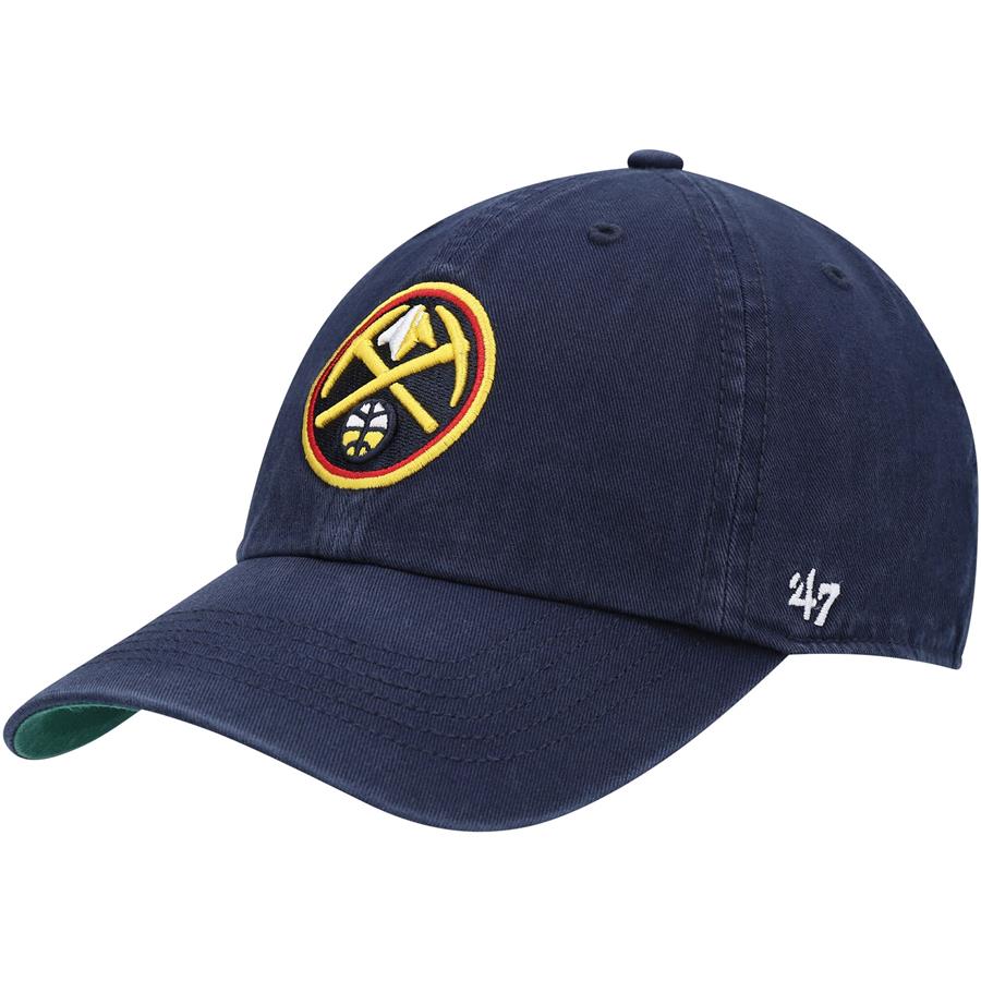 Denver Nuggets '47 Team Franchise Fitted Hat - Navy