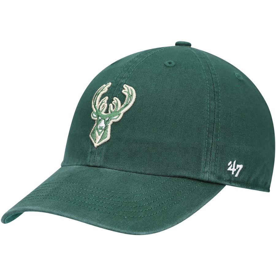 Milwaukee Bucks '47 Team Franchise Fitted Hat - Hunter Green