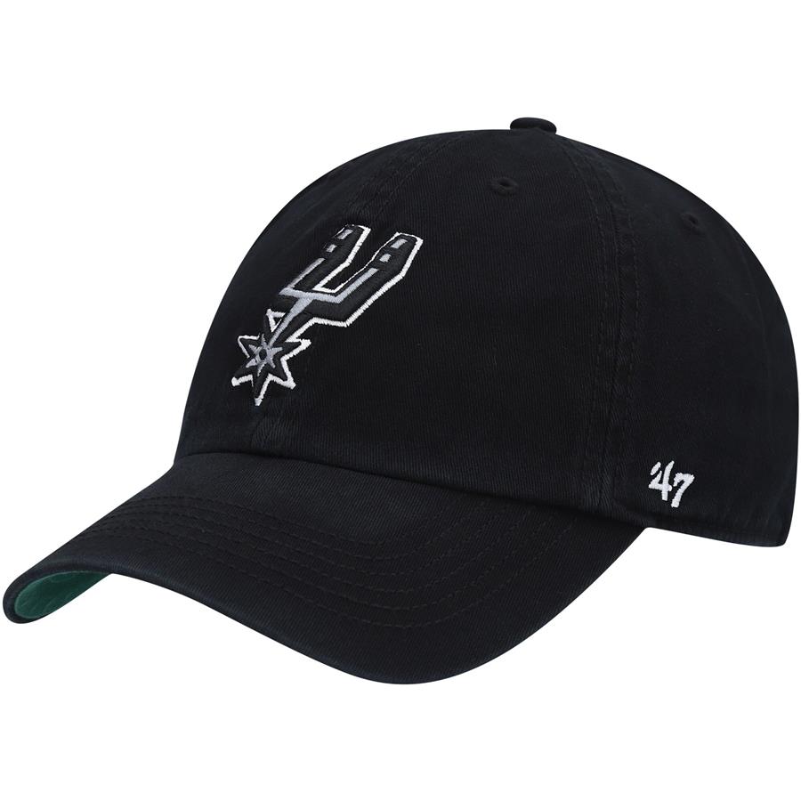 San Antonio Spurs '47 Team Franchise Fitted Hat - Black
