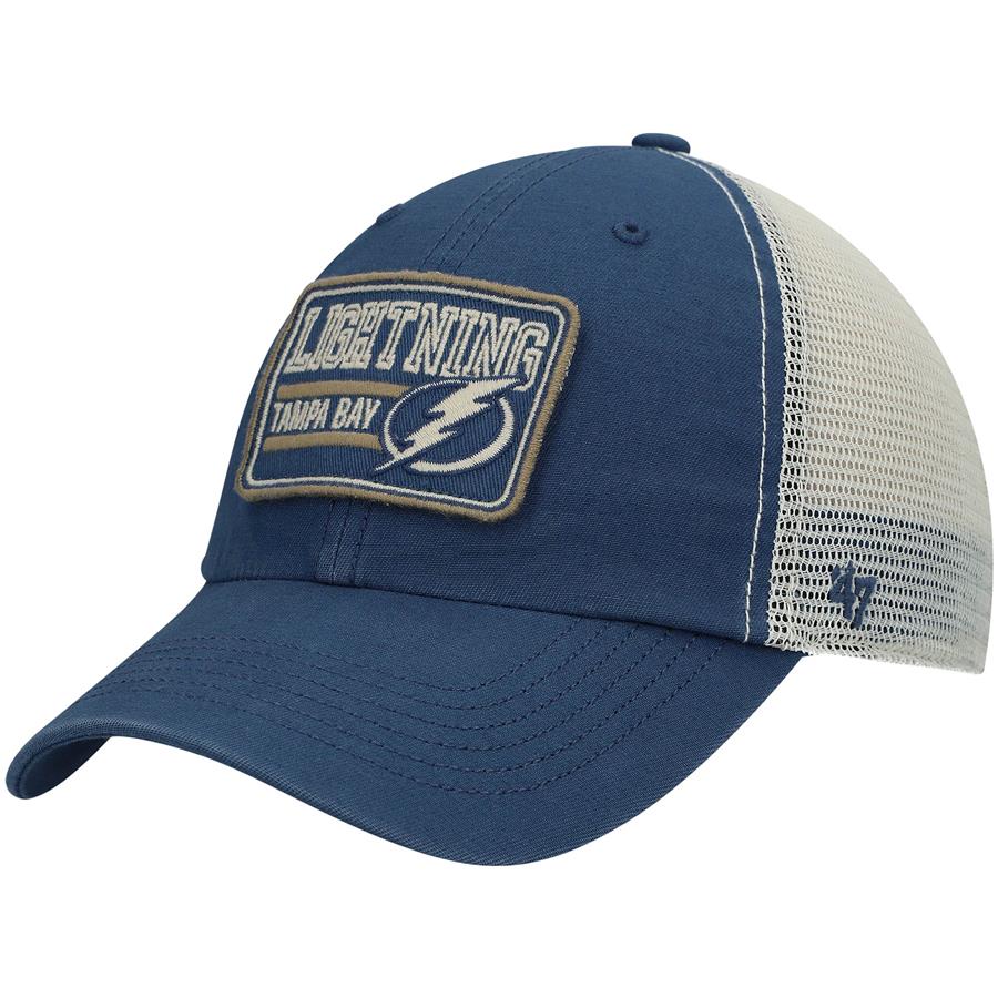 Tampa Bay Lightning '47 Off Ramp Trucker Snapback Hat - Blue